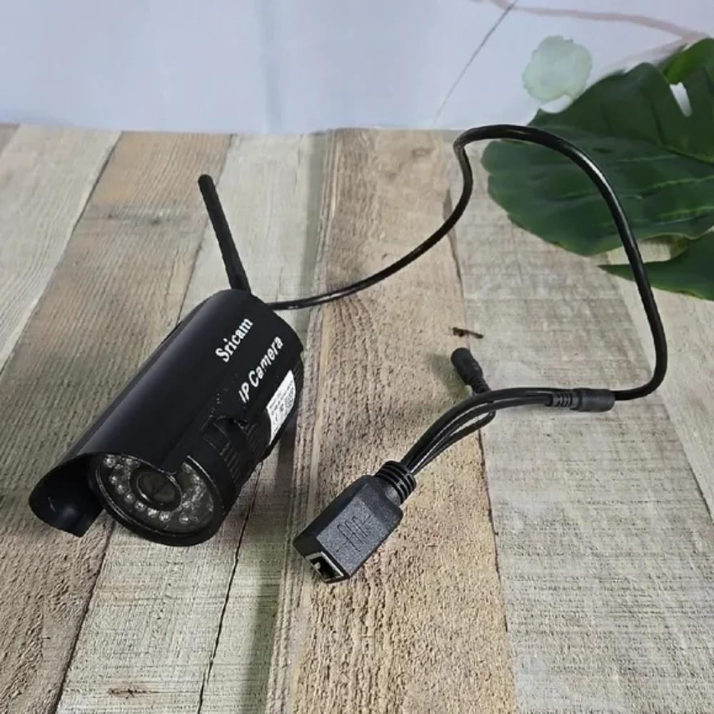 SRICAM | Black Security IP Camera Surveillance